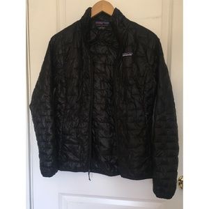 Patagonia Wornwear Black Down Jacket
